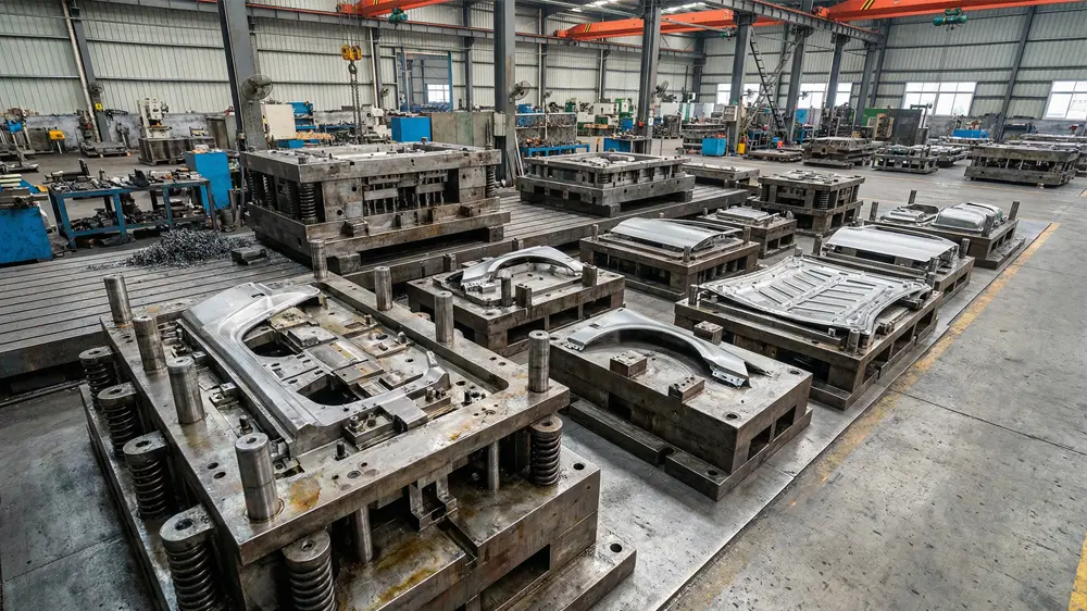 Stempelmatrijzen voor auto's