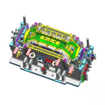 Automotive voorbumper spuitgietmatrijs