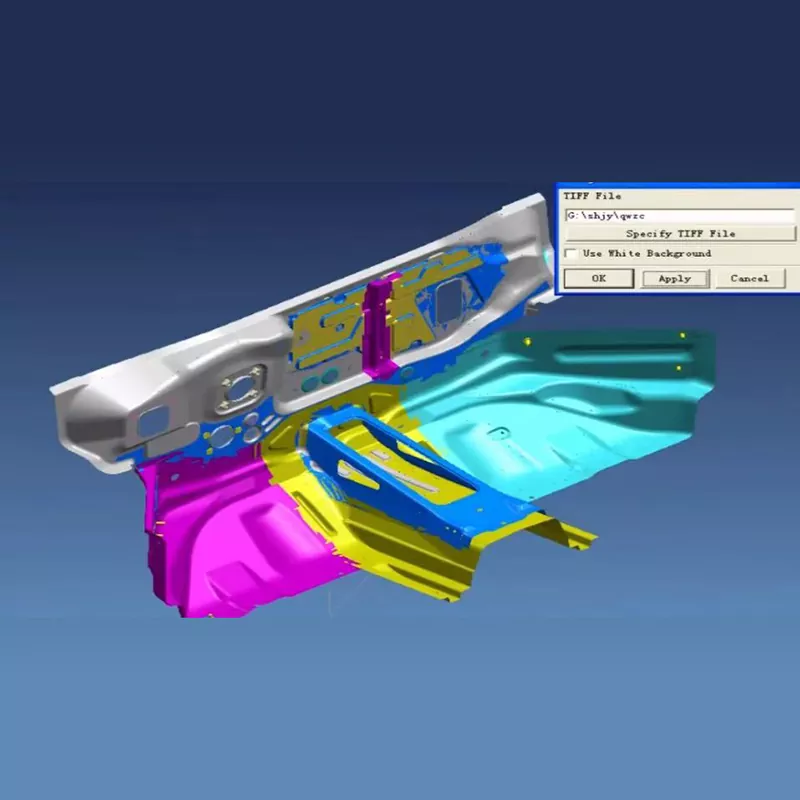 Automotive voorpaneelmontage stempelmatrijzen