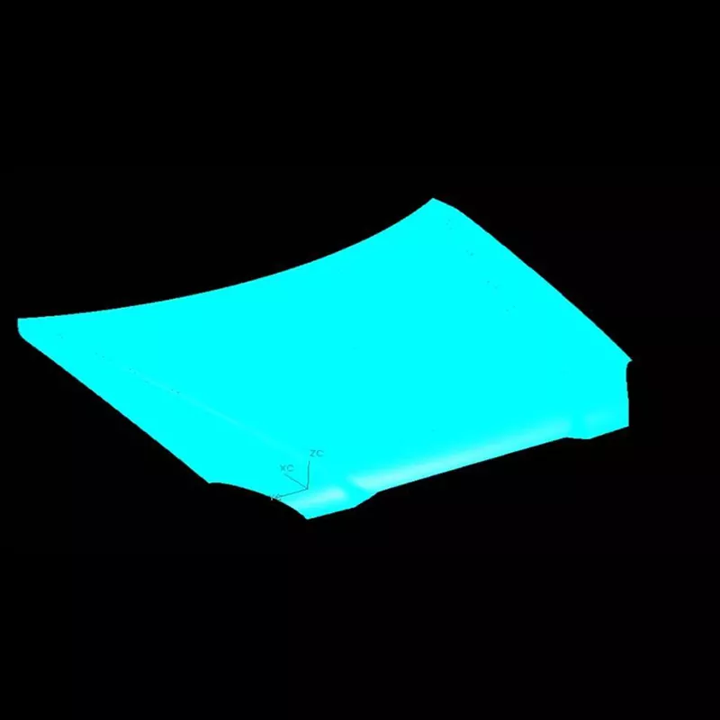 Automotive Hood Buitenpaneel Stempelmatrijs