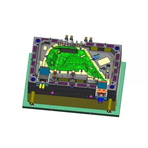 Automotive linkerzijpaneel stempelmatrijs
