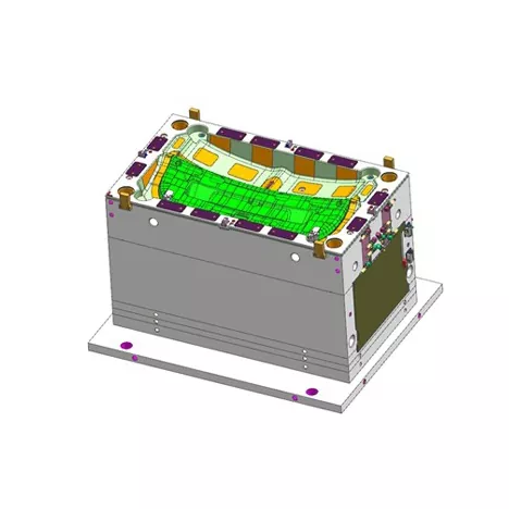 Automobiel achterklepbekledingspaneel spuitgietmatrijs