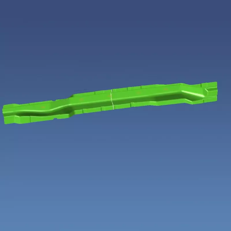 Auto-versterkende straalstempelmatrijzen