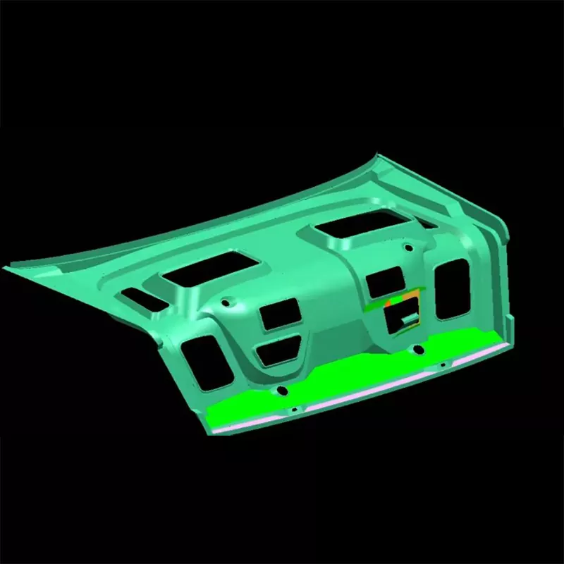 Automotive kofferdeksel binnenpaneel stempelmatrijs