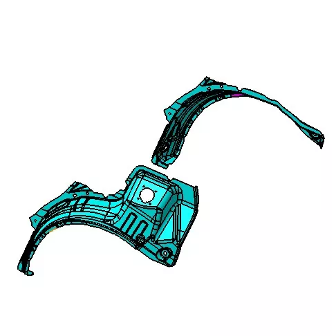 Automotive wielkast wieldop spuitgietmatrijs