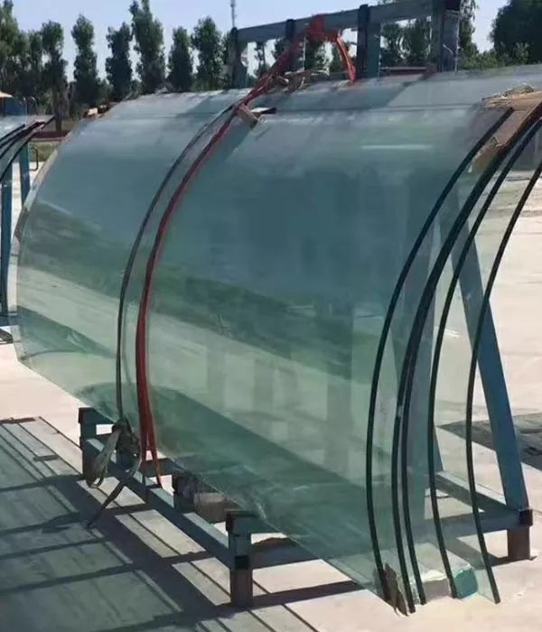 Continu gieten en heet buigglas